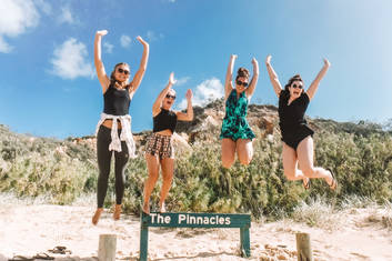 Tour Group at The Pinnacles